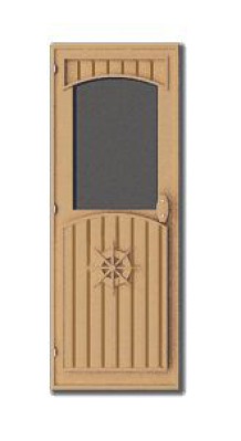 Дверь деревянная комбинированная ЛЕКО модель К-4 - вид 1 миниатюра