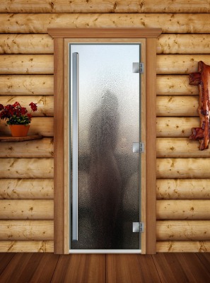 Дверь стеклянная DOORWOOD A012 - вид 2 миниатюра