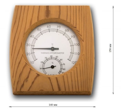 Термогигрометр KD-105 из канадского кедра