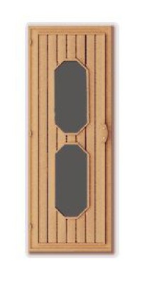 Дверь деревянная комбинированная ЛЕКО модель SS-2