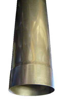 Труба нержавеющая матовая Ø 110, 115, 120 мм - вид 2 миниатюра