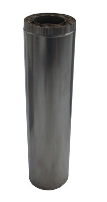 Сэндвич труба Ø 155х250 мм оцинкованная - вид 1 миниатюра