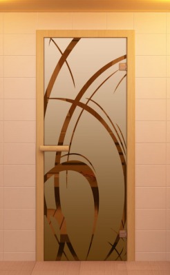 Дверь стеклянная ALDO Арабика 700х1900 - вид 1 миниатюра