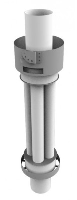 Труба-конвектор в змеевике для печей Ламель - вид 2 миниатюра