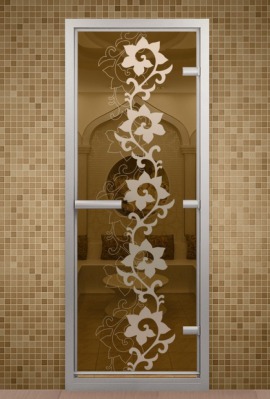 Дверь стеклянная ALDO Камелия 700х1900