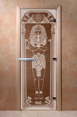 Дверь стеклянная бронзовая DOORWOOD Египет