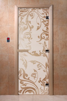Дверь стеклянная сатин или бронза матовая DOORWOOD Венеция - вид 1 миниатюра