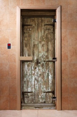 Дверь стеклянная DOORWOOD A028 - вид 1 миниатюра