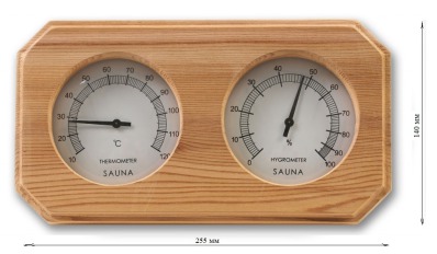 Термогигрометр Очки KD-207 из канадского кедра