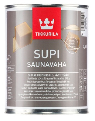 Воск Tikkurila Supi Saunavaha 0,9 л - вид 1 миниатюра